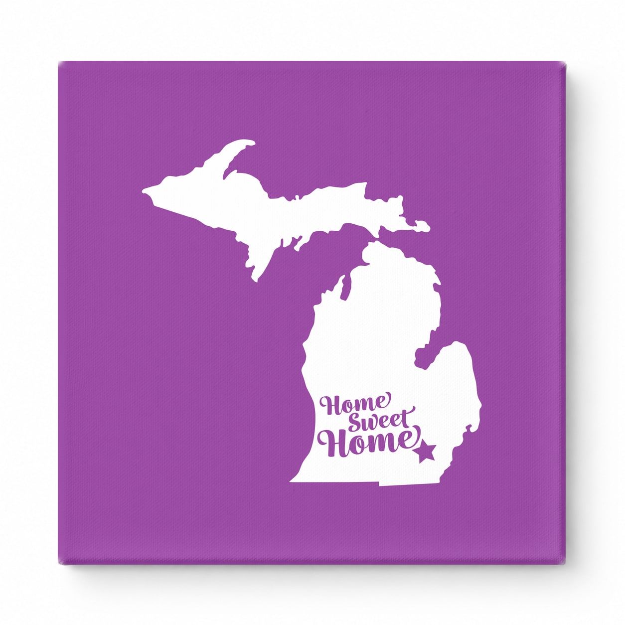 Home sweet Home — Michigan State Silhouette