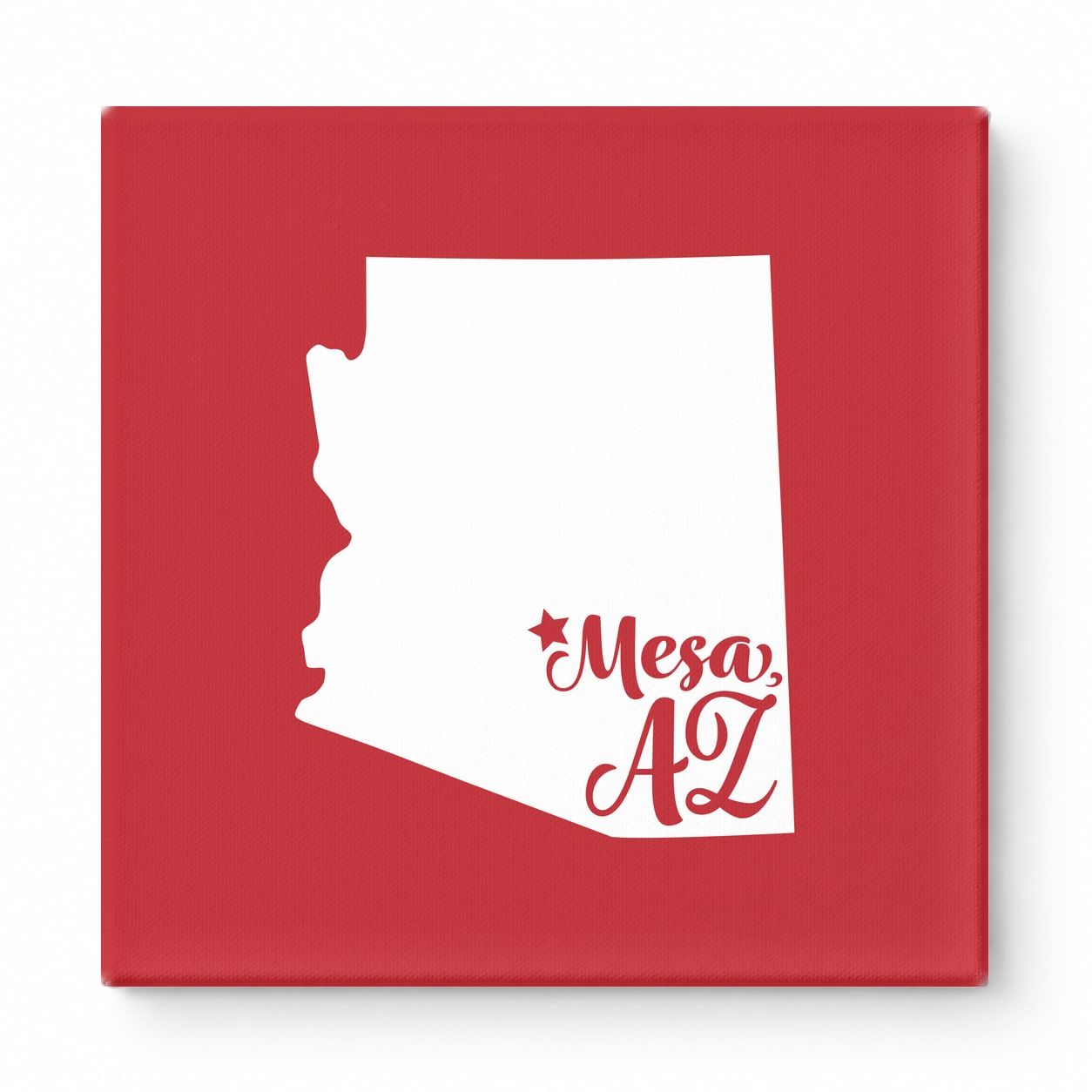 Home Sweet Mesa — Arizona State Silhouette