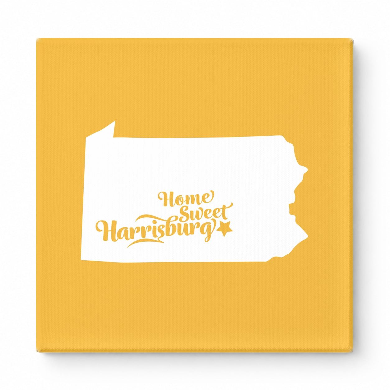 Home Sweet Harrisburg — Pennsylvania State Silhouette