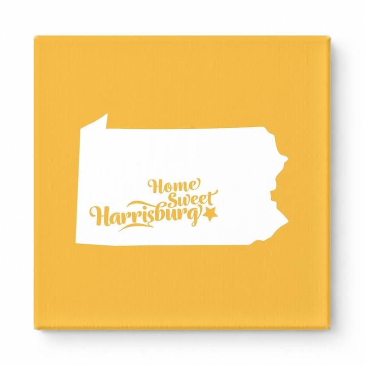 Home Sweet Harrisburg — Pennsylvania State Silhouette