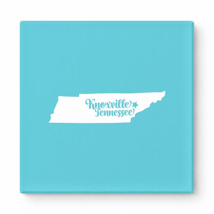 Home Sweet Knoxville — Tennessee State Silhouette
