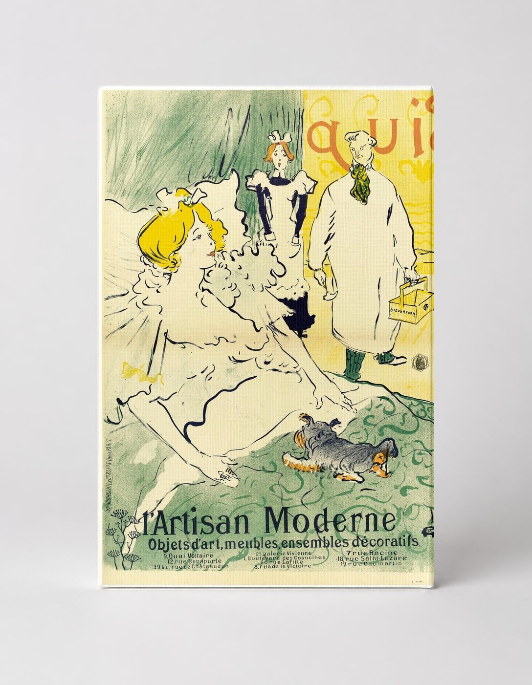L'Artisan Moderne 1900 - Belle Époque French Advertising Vintage Poster Wall Art