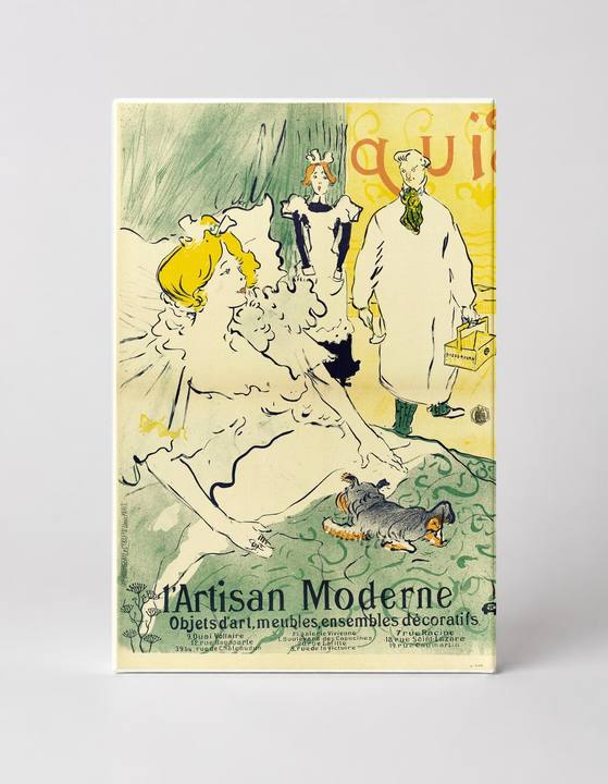 L'Artisan Moderne 1900 - Belle Époque French Advertising Vintage Poster Wall Art