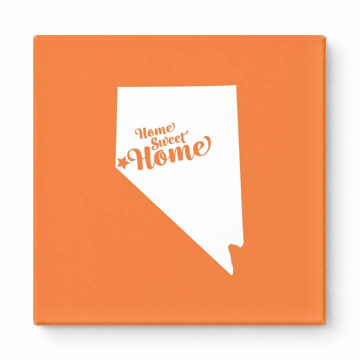 Home Sweet Reno — Nevada State Silhouette