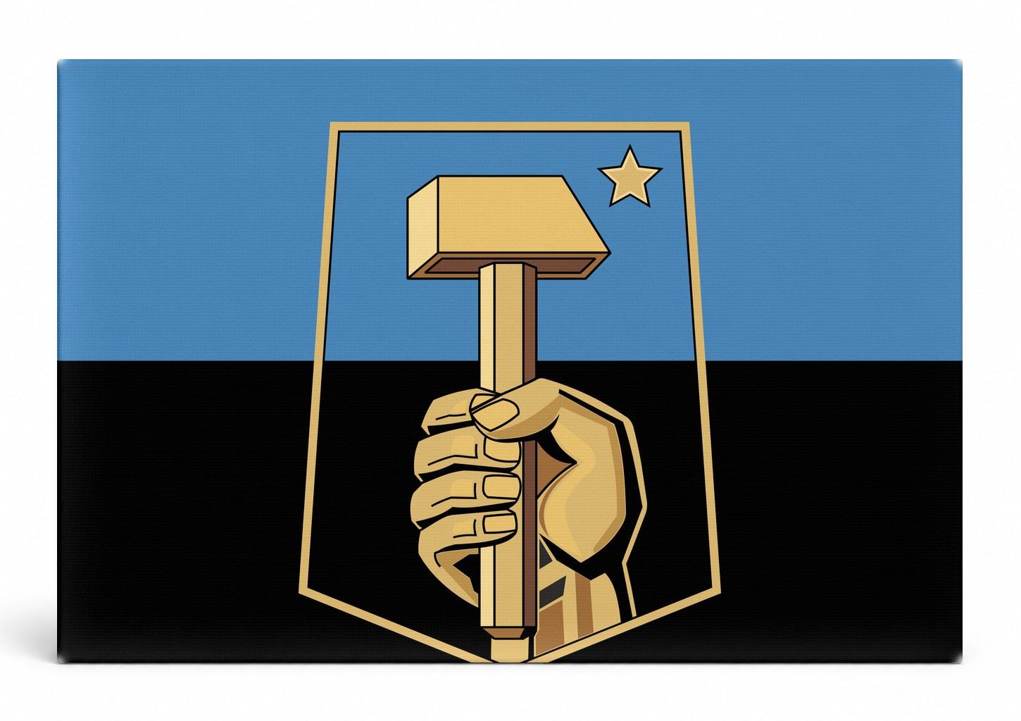 Donetsk City Flag