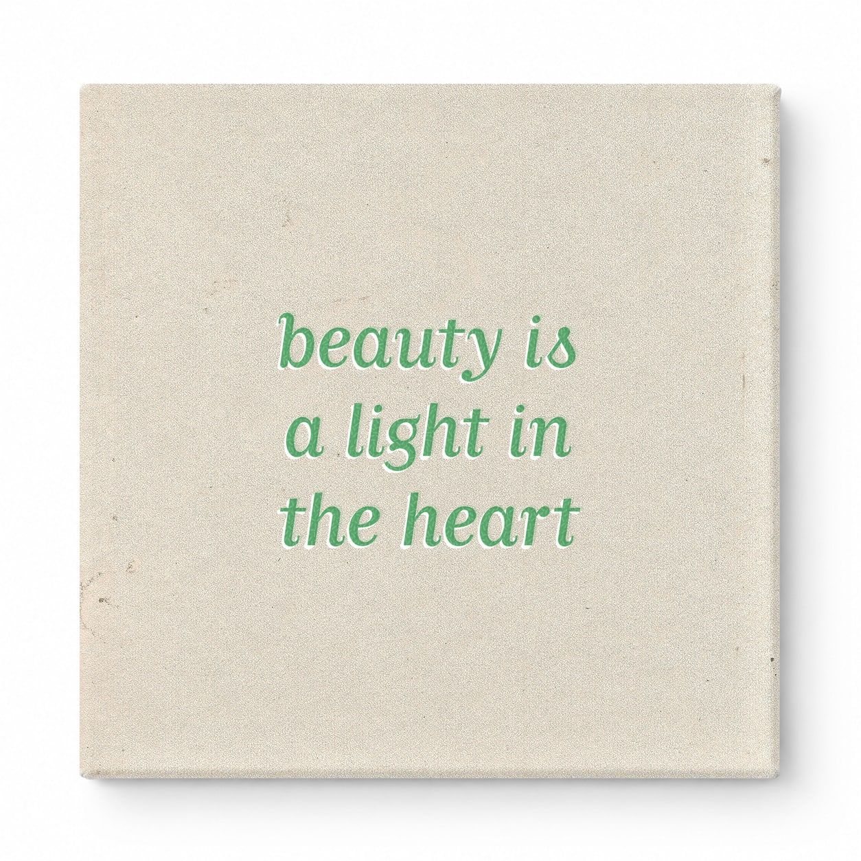 Beauty Is a Light in the Heart — Geometric Low-Poly