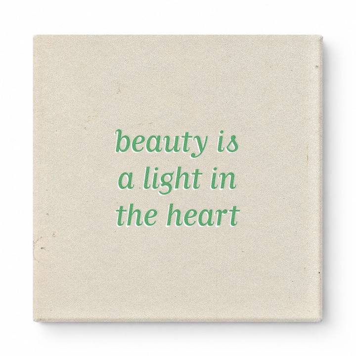 Beauty Is a Light in the Heart — Geometric Low-Poly
