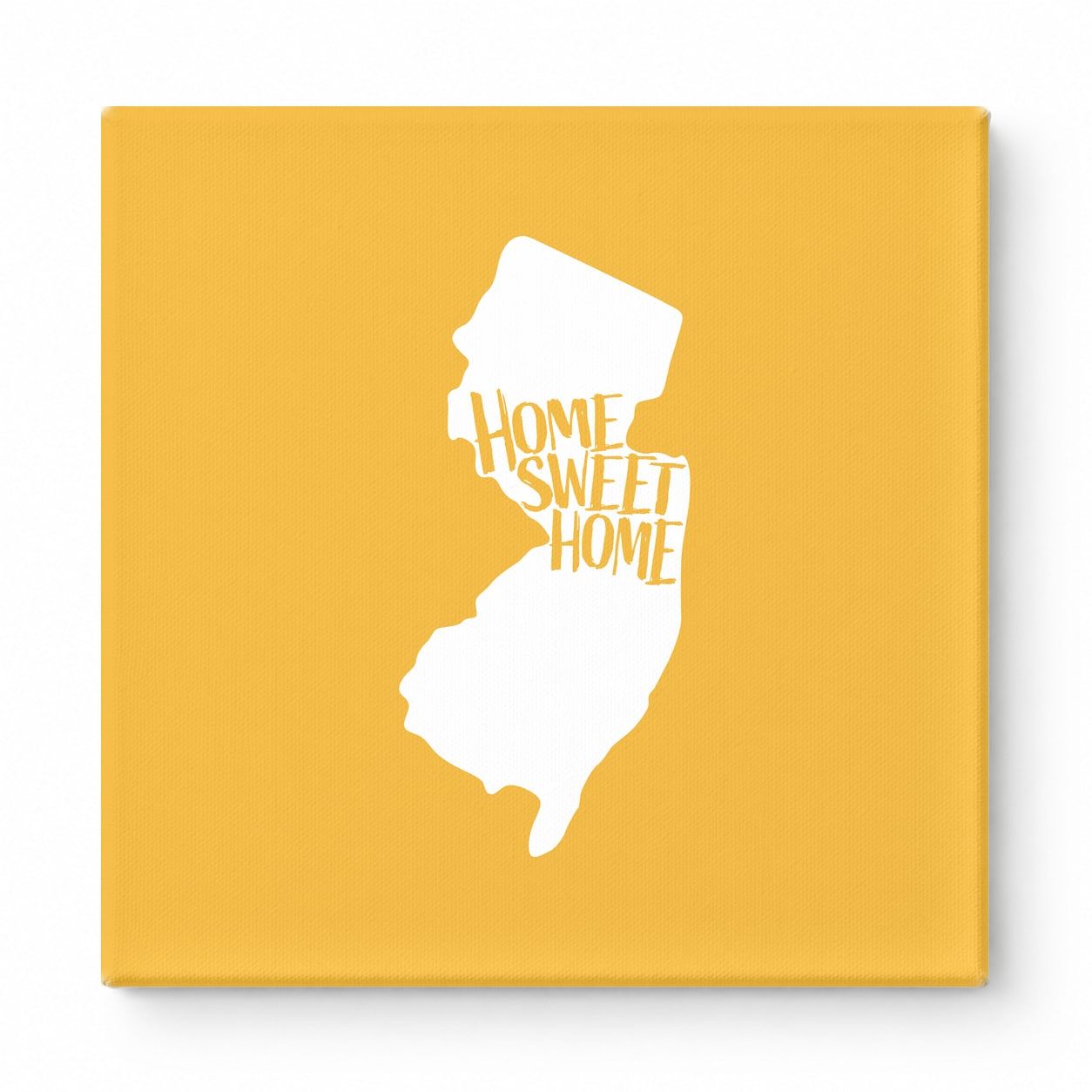 Home Sweet Trenton — New Jersey State Silhouette