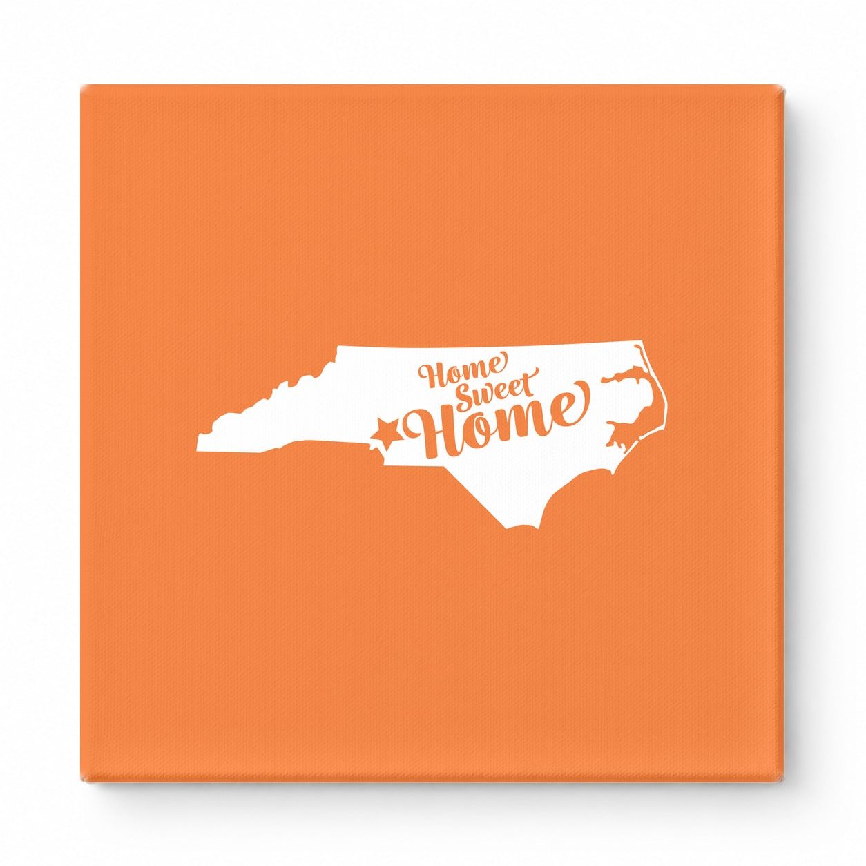 Home Sweet Home — North Carolina State Silhouette