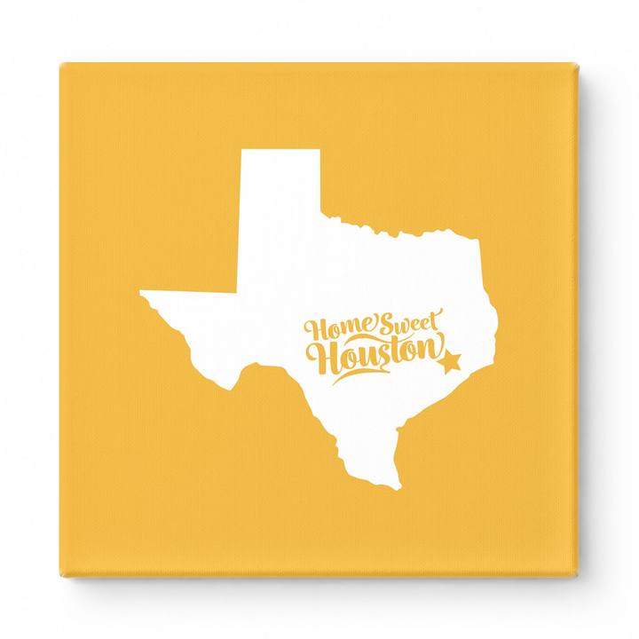 Home Sweet Houston — Texas State Silhouette