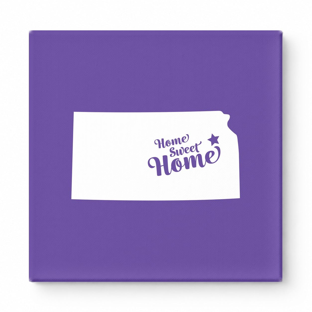 Home Sweet Topeka — Kansas State Silhouette