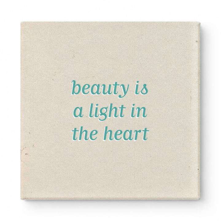 Beauty Is a Light in the Heart — Geometric Low-Poly