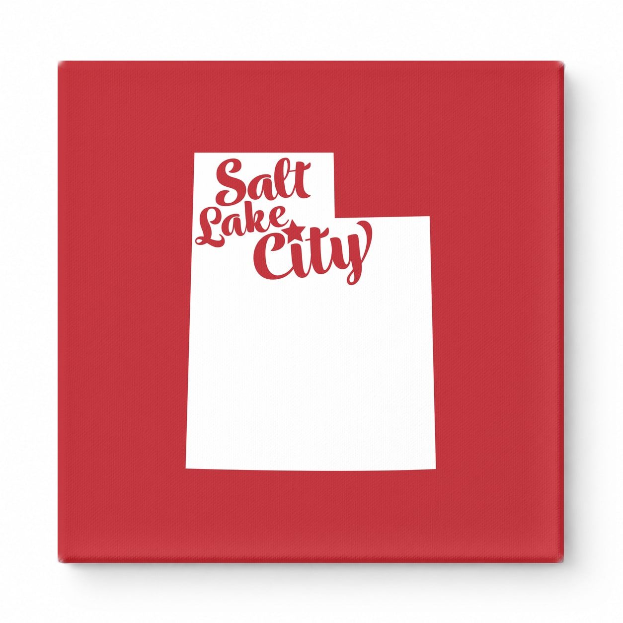 Home Sweet Salt Lake City — Utah State Silhouette