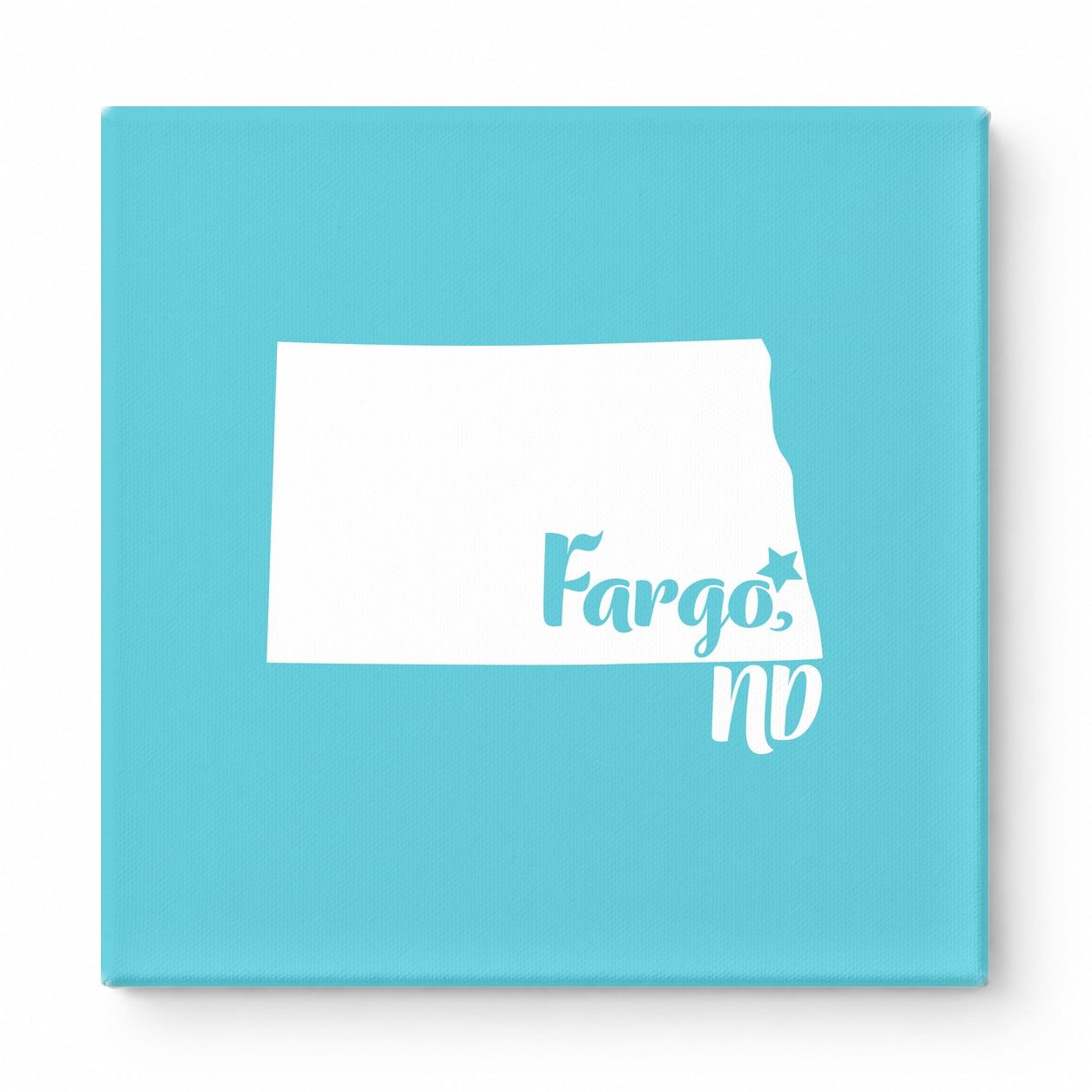 Home Sweet Fargo — North Dakota State Silhouette