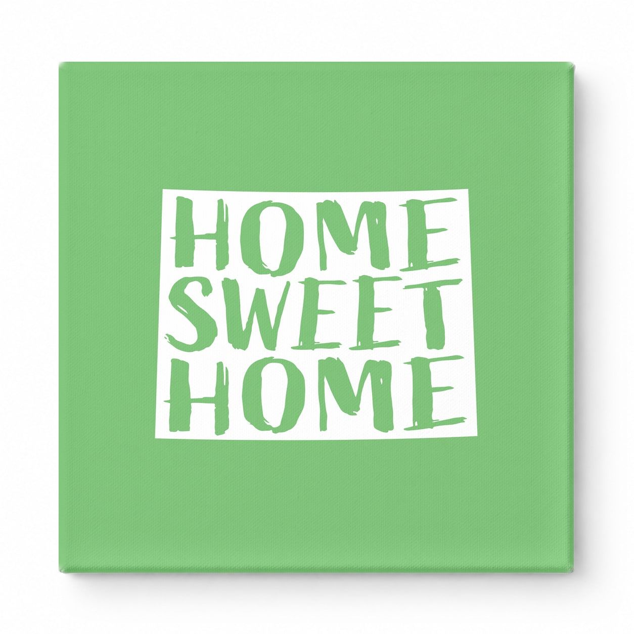 Home Sweet Home Wyoming — Wyoming State Silhouette
