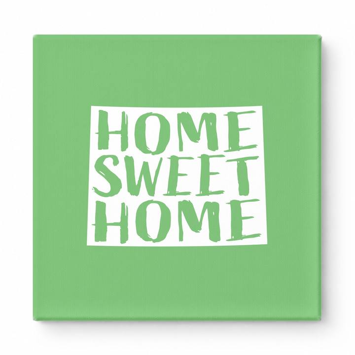 Home Sweet Home Wyoming — Wyoming State Silhouette