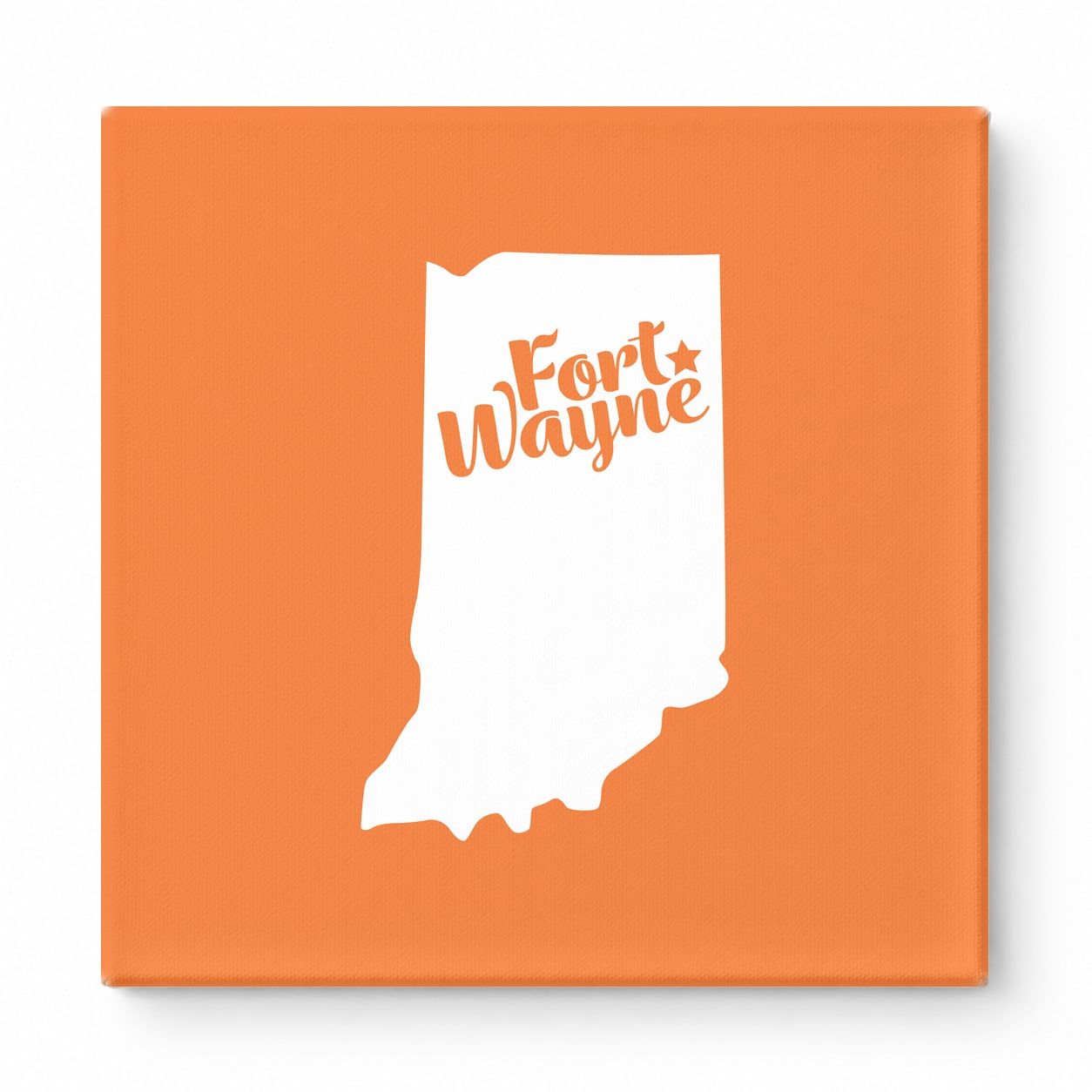 Home Sweet Fort Wayne — Indiana State Silhouette