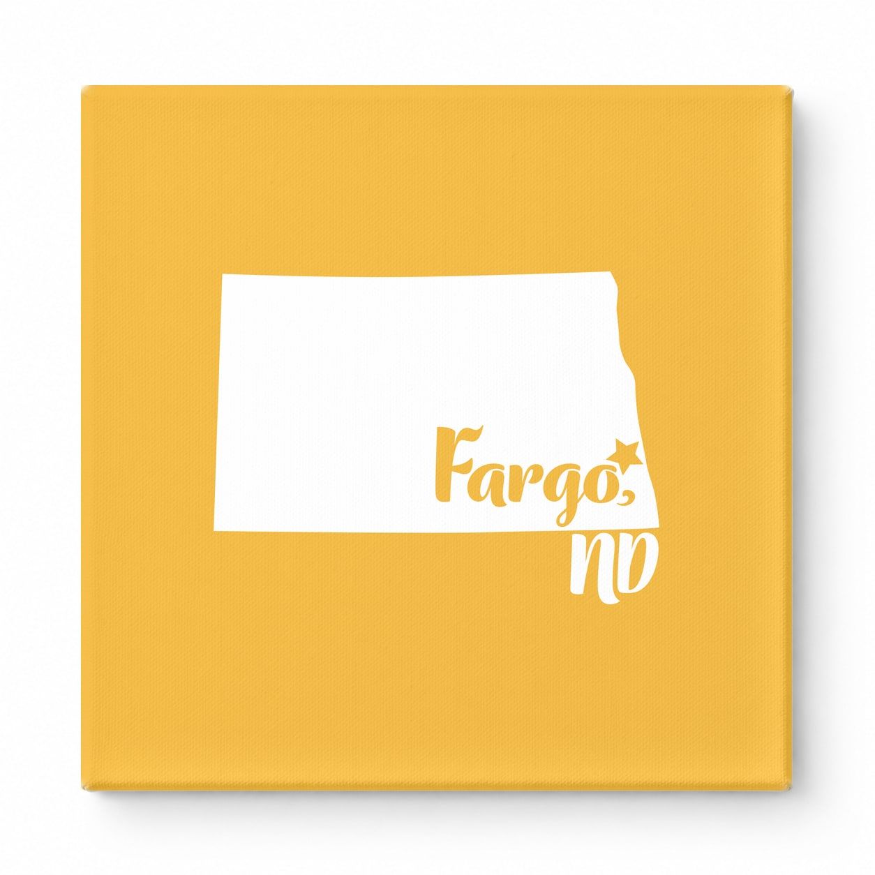 Home Sweet Fargo — North Dakota State Silhouette