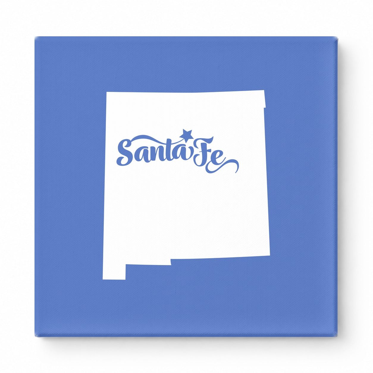 Home Sweet Santa Fe — New Mexico State Silhouette