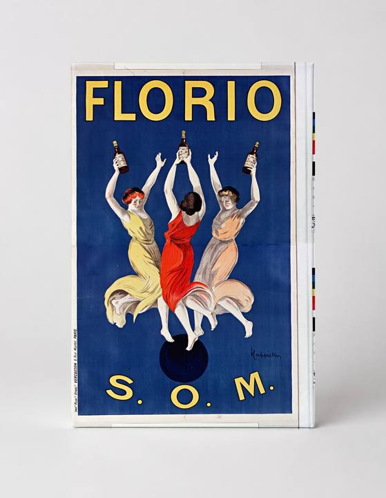 Florio S.O.M. Vintage Advertising Poster - Belle Époque Canvas Wall Art