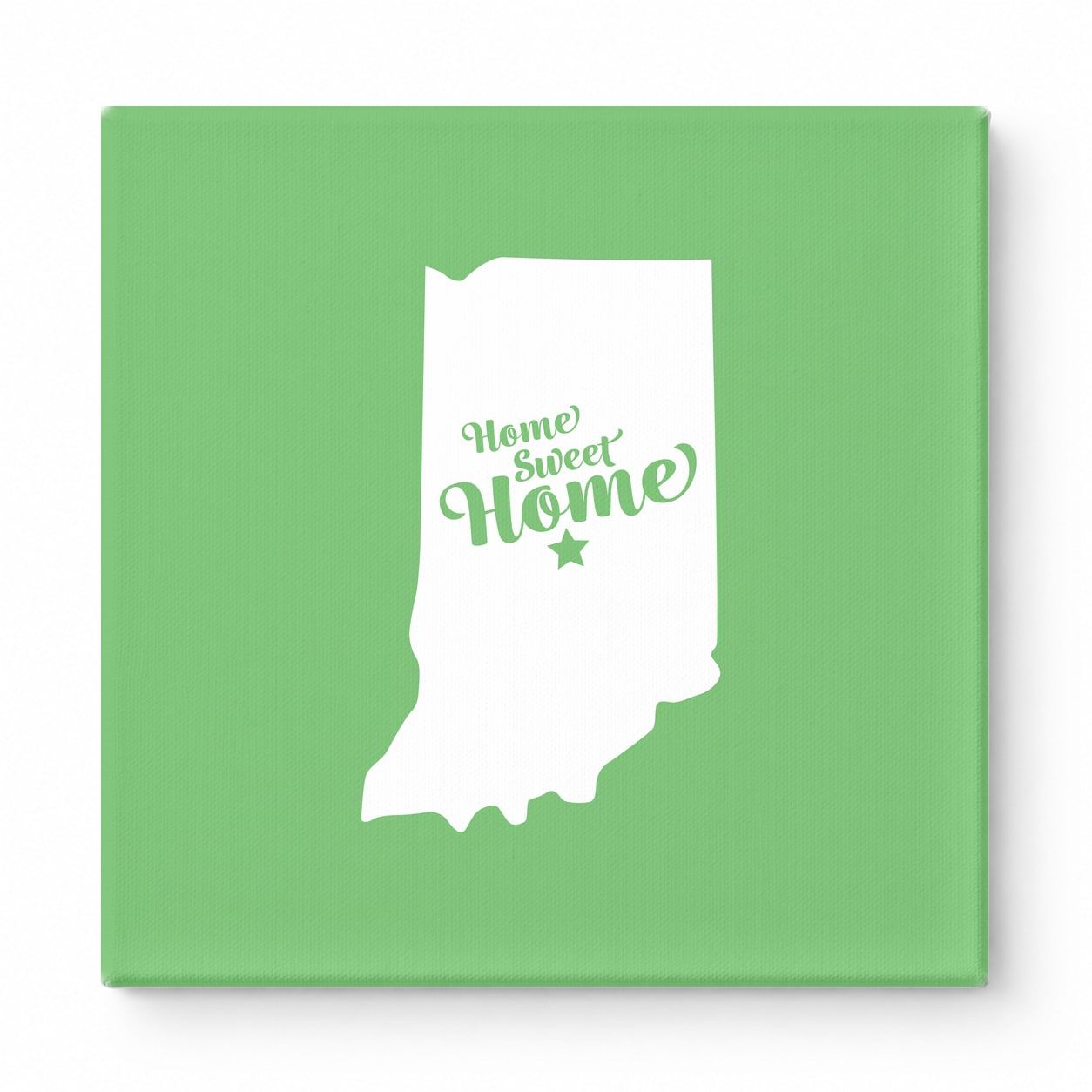 Home Sweet Indianapolis — Indiana State Silhouette
