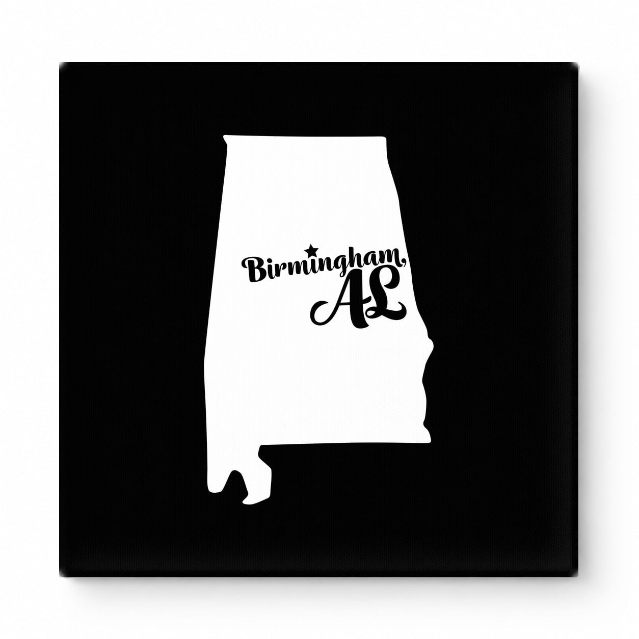 Home Sweet Birmingham — Alabama State Silhouette