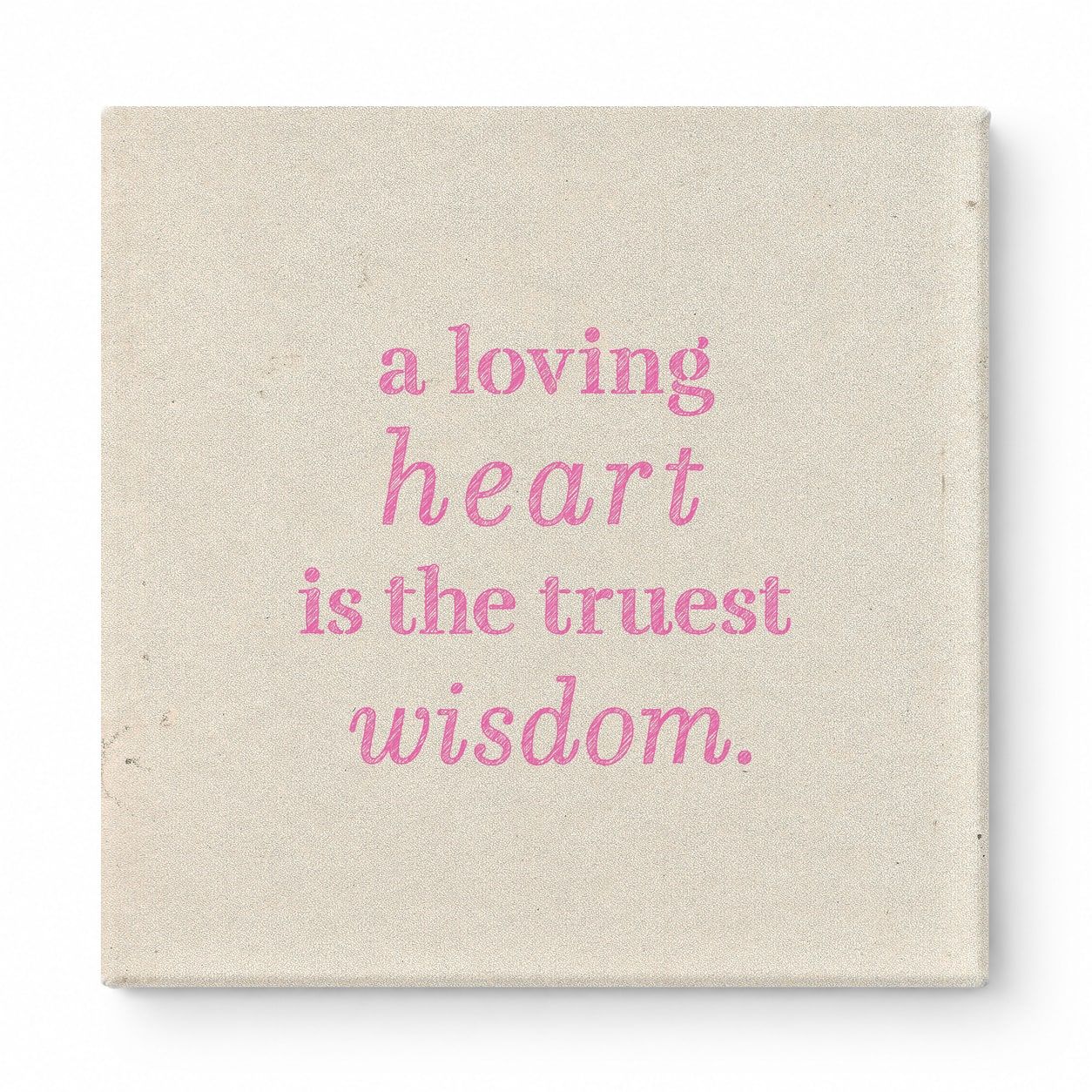 A Loving Heart Is the Truest Wisdom — Geometric Low-Poly