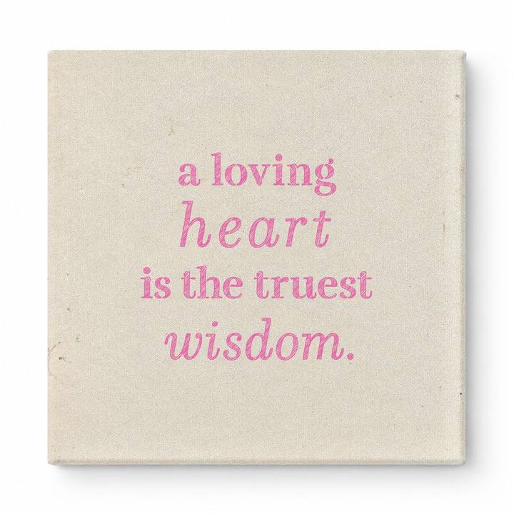 A Loving Heart Is the Truest Wisdom — Geometric Low-Poly