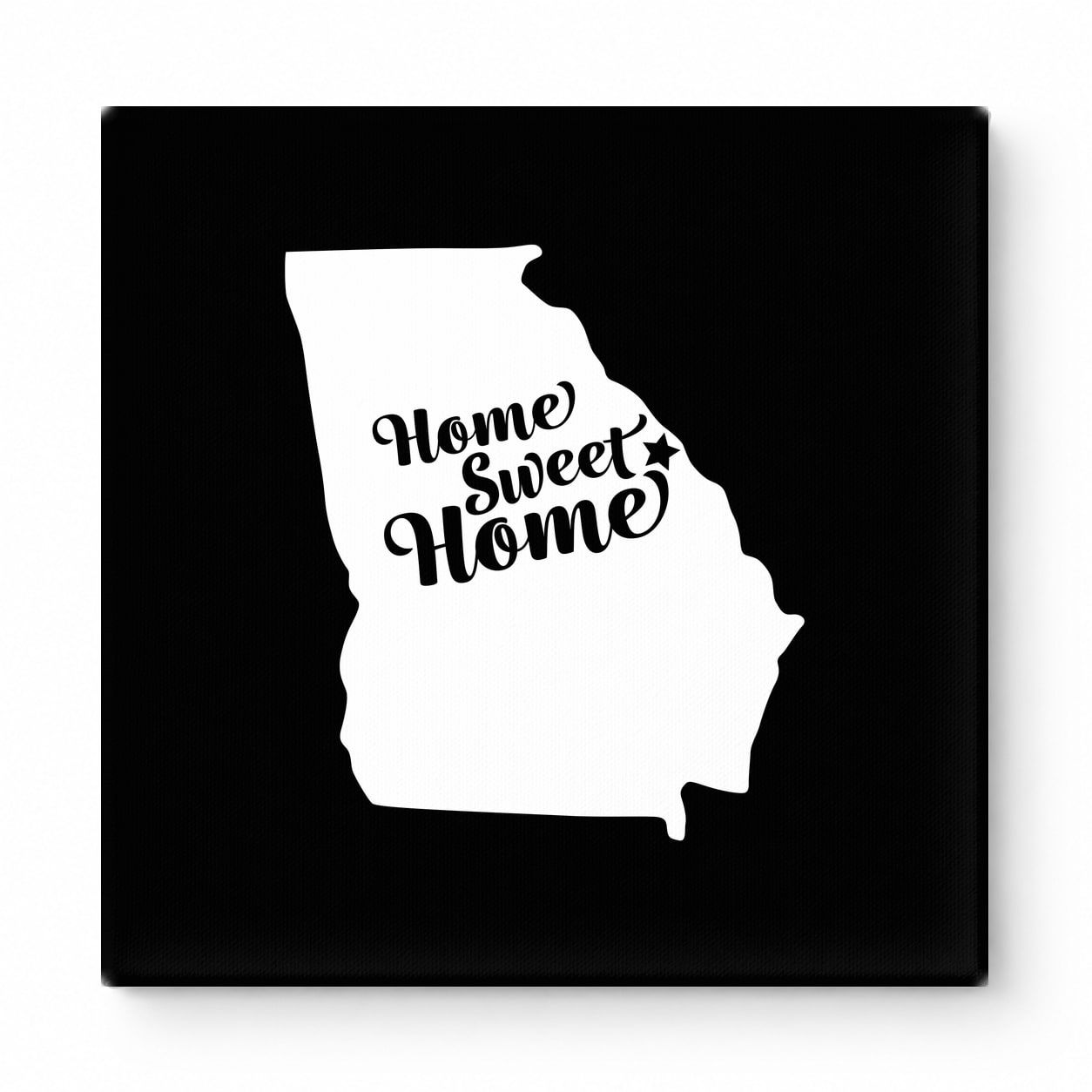 Home Sweet Augusta — Georgia State Silhouette