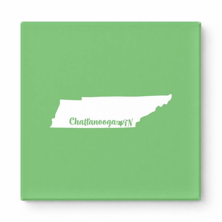 Home Sweet Chattanooga — Tennessee State Silhouette