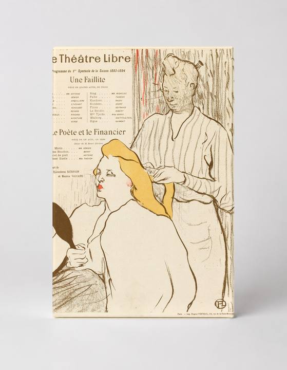 Le Théâtre Libre 1893 - Belle Époque French Theatre Vintage Poster Wall Art