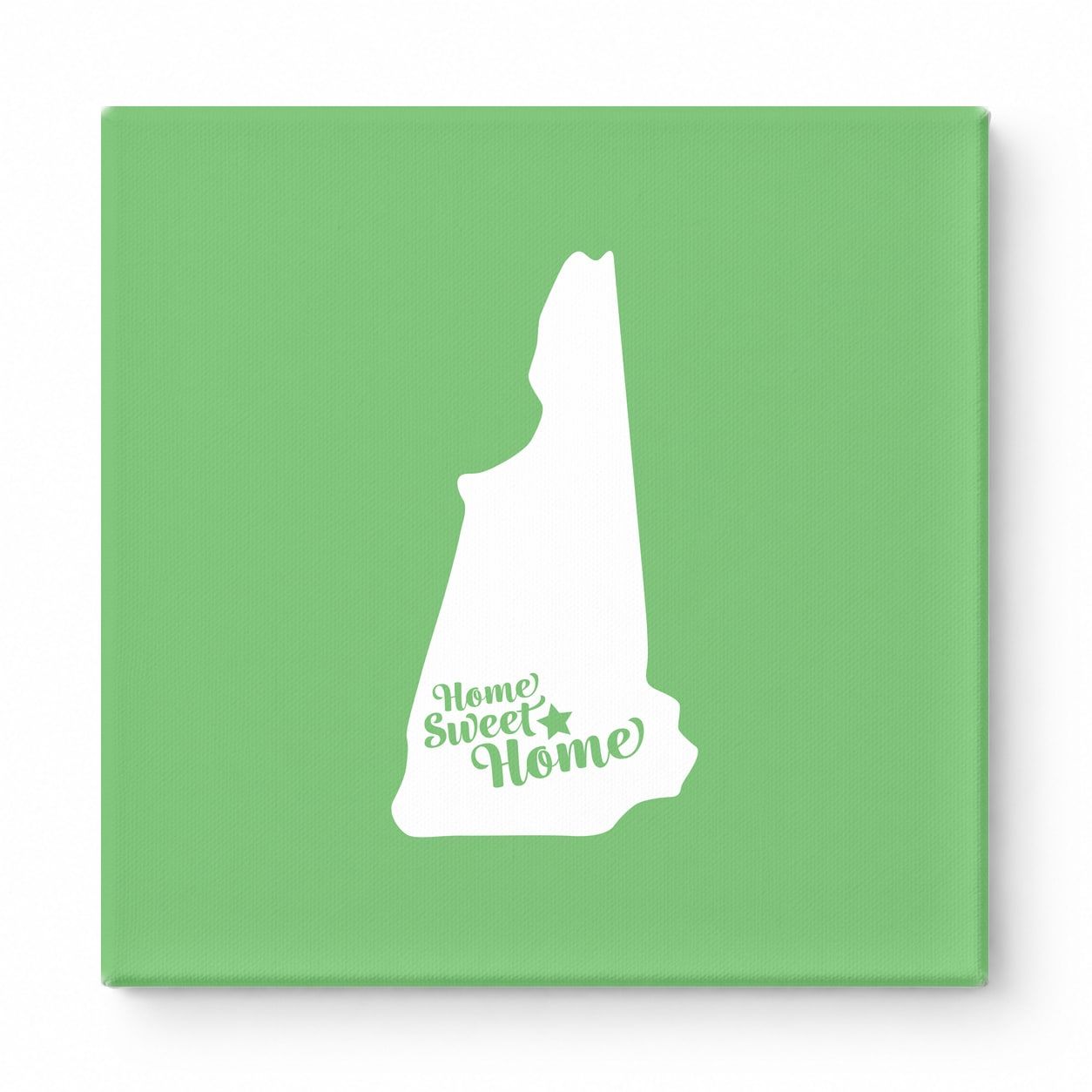 Home Sweet Manchester — New Hampshire State Silhouette
