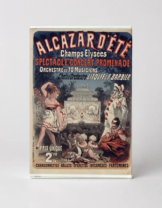 Alcazar d'Été Champs Elysées 1890s - Belle Époque Vintage Poster Wall Art