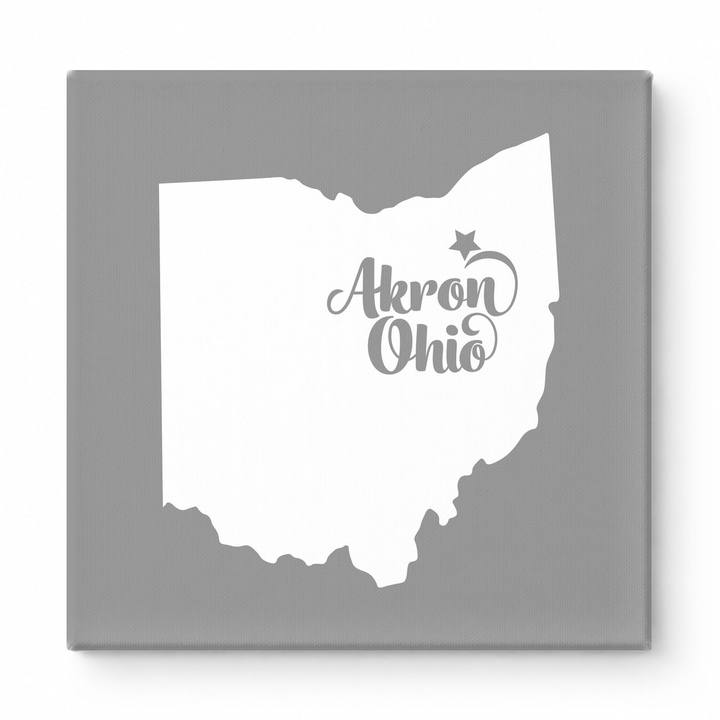 Home Sweet Akron — Ohio State Silhouette