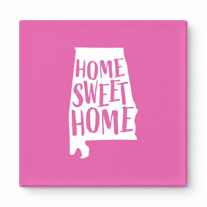 HOME SWEET HOME — Alabama State Silhouette