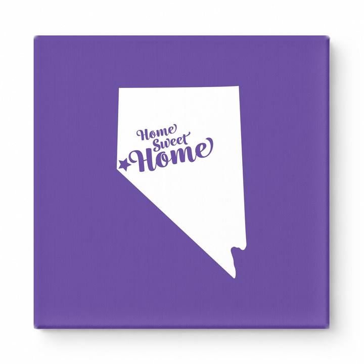 Home Sweet Reno — Nevada State Silhouette