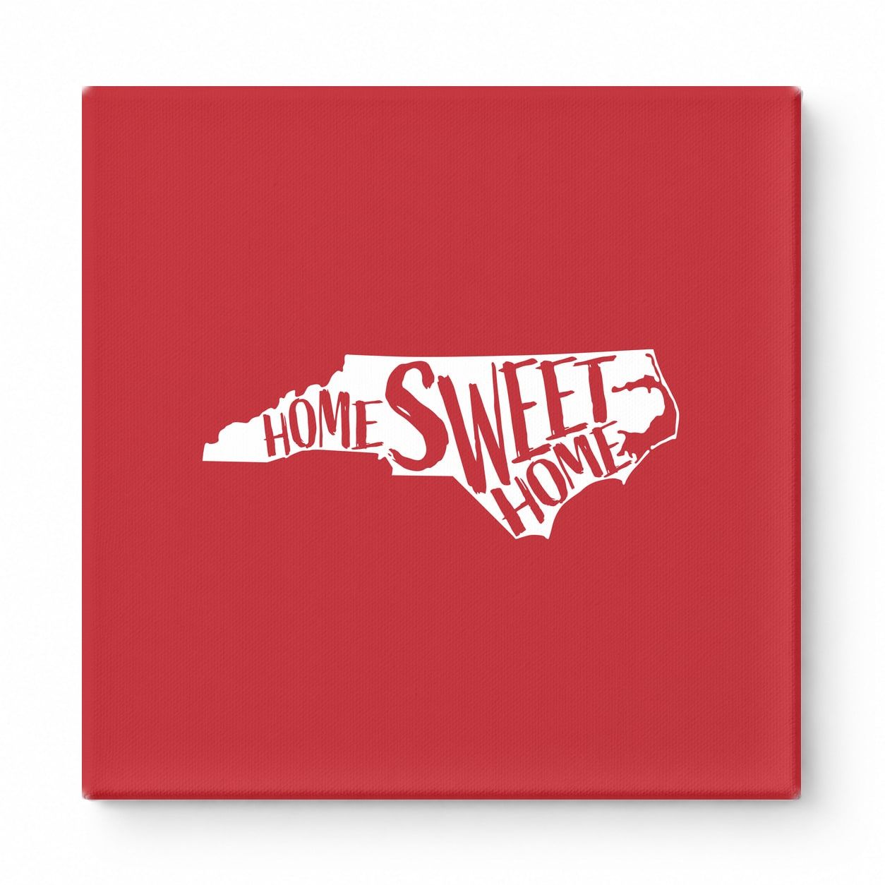 HOME SWEET HOME — North Carolina State Silhouette