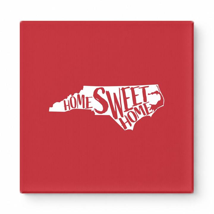HOME SWEET HOME — North Carolina State Silhouette