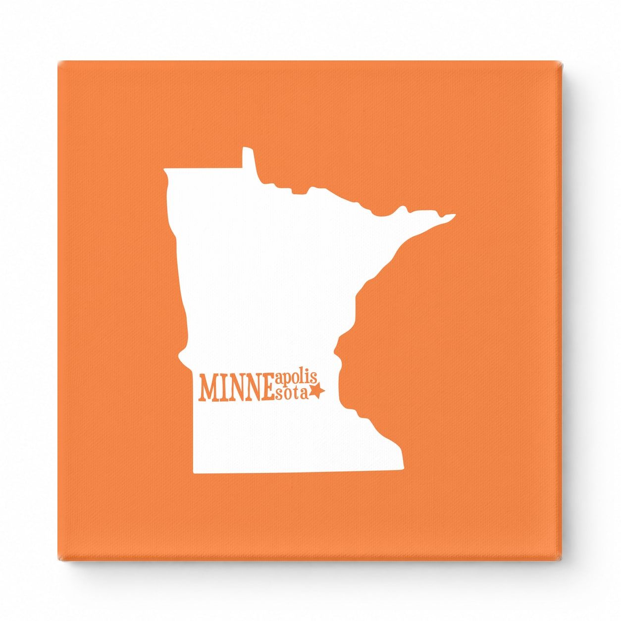 Home Sweet Minneapolis — Minnesota State Silhouette