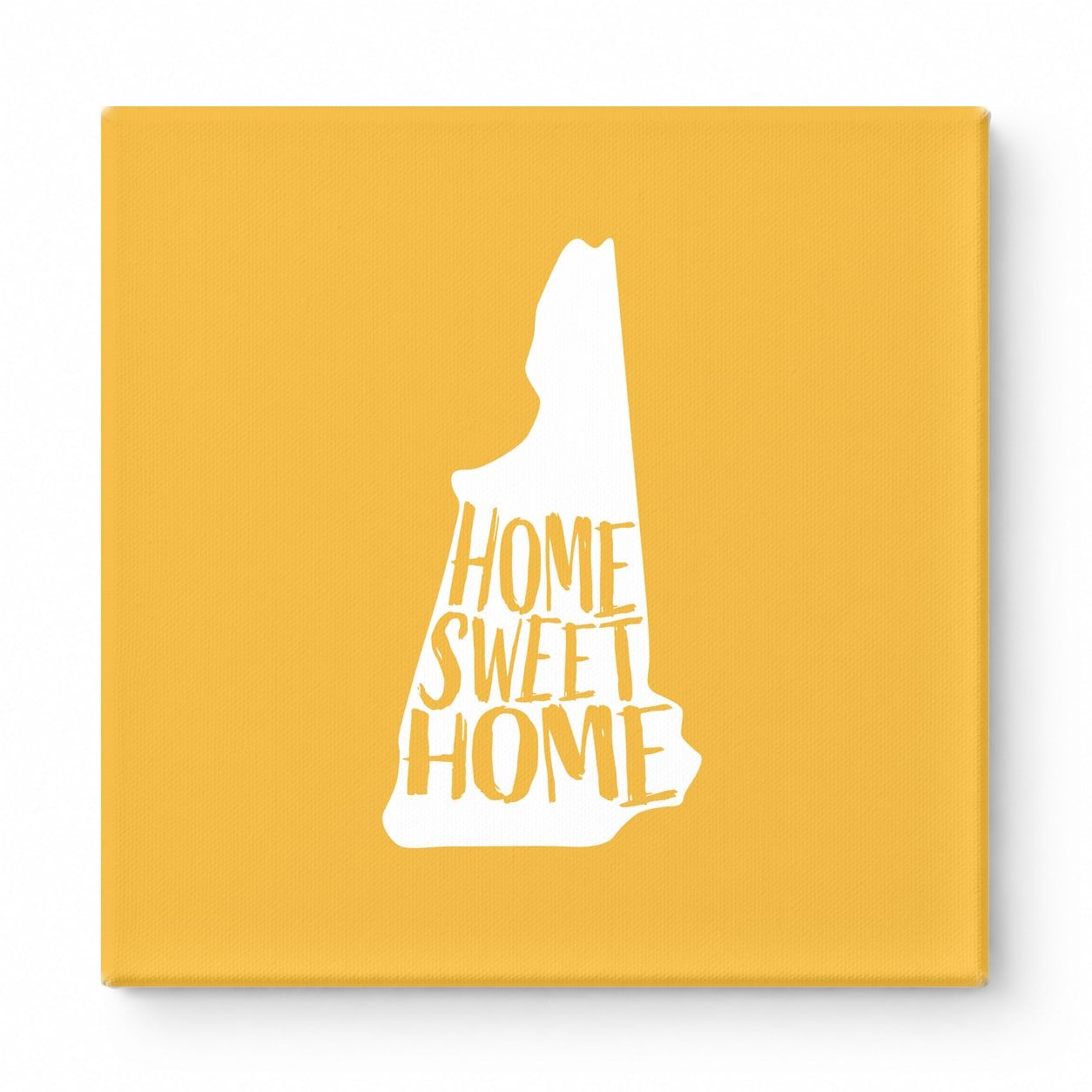 HOME SWEET HOME — New Hampshire State Silhouette