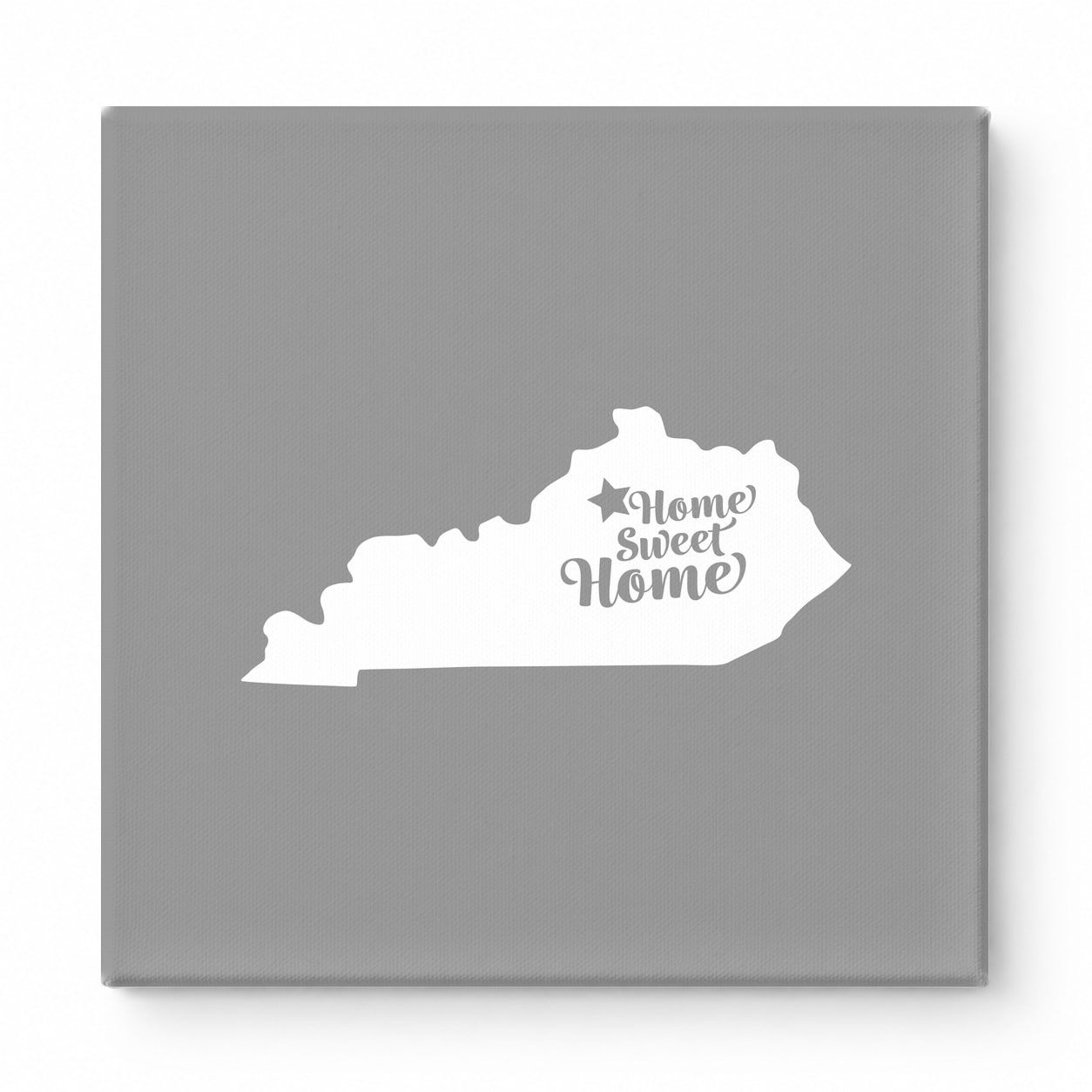 Home Sweet Frankfort — Kentucky State Silhouette