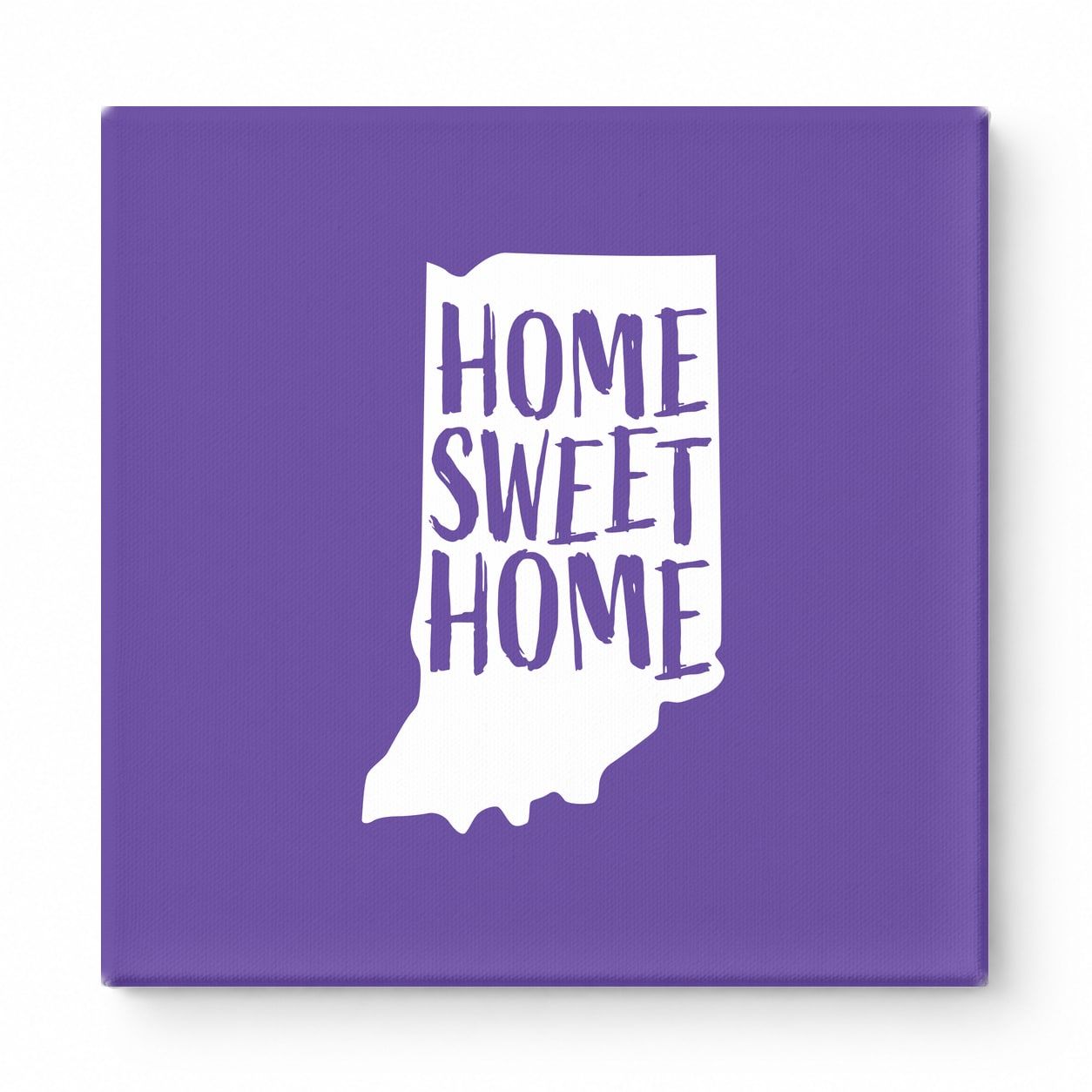 HOME SWEET HOME — Indiana State Silhouette