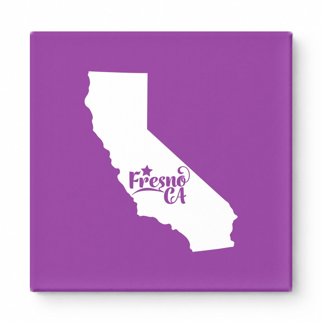Home Sweet Fresno — California State Silhouette