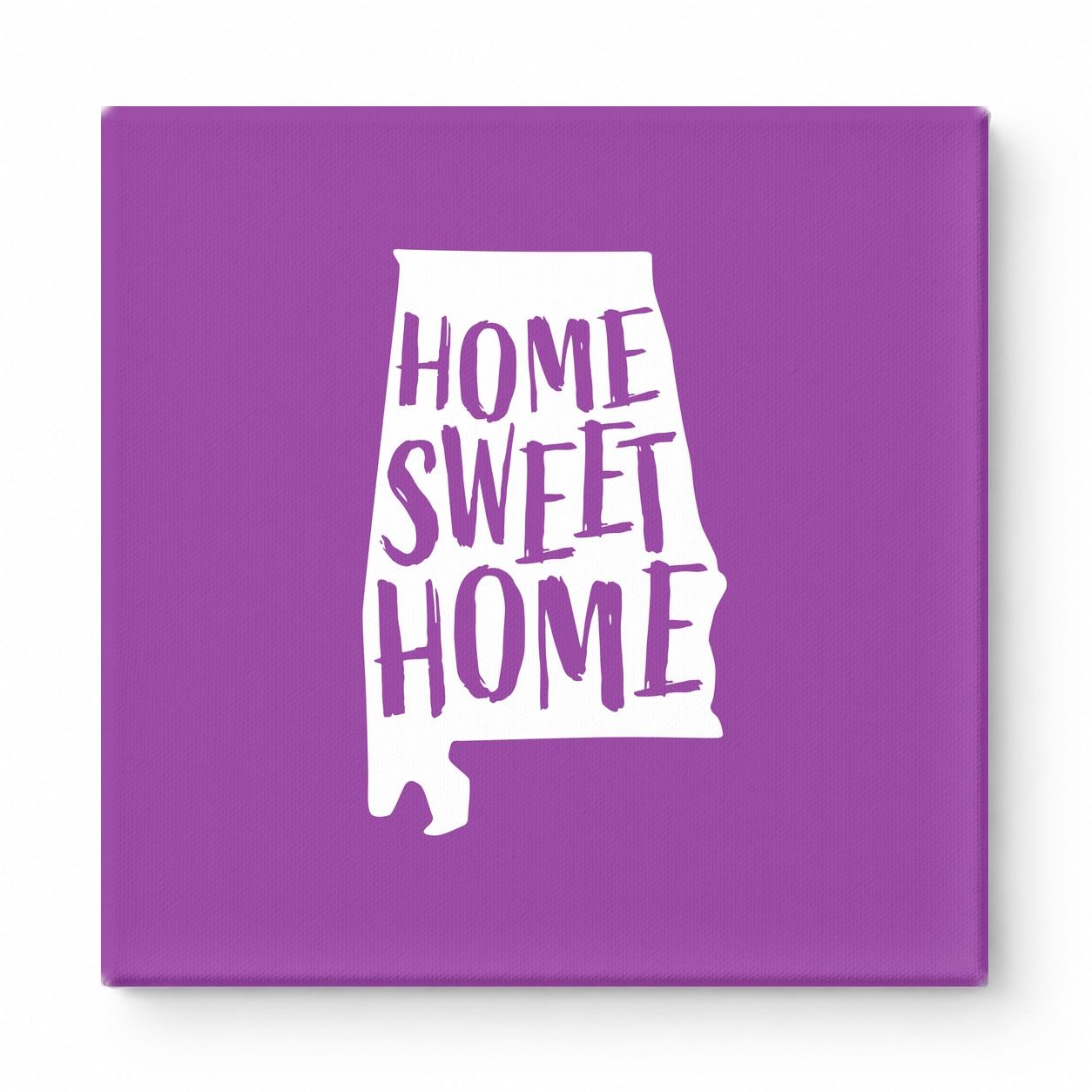 HOME SWEET HOME — Alabama State Silhouette