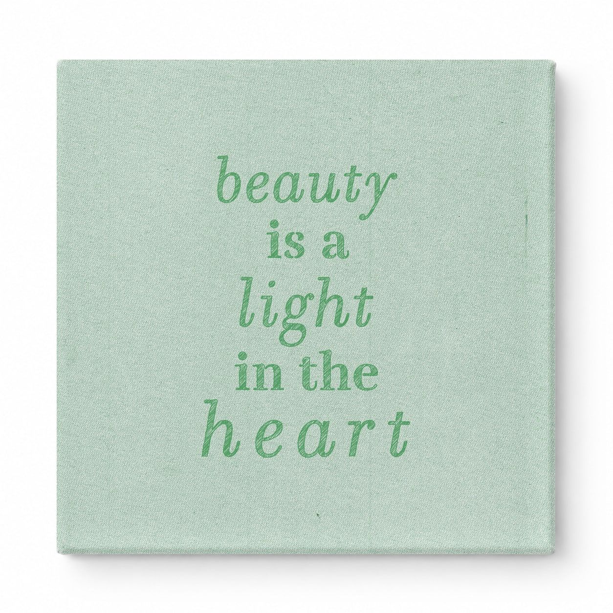 Beauty Is a Light in the Heart — Geometric Low-Poly