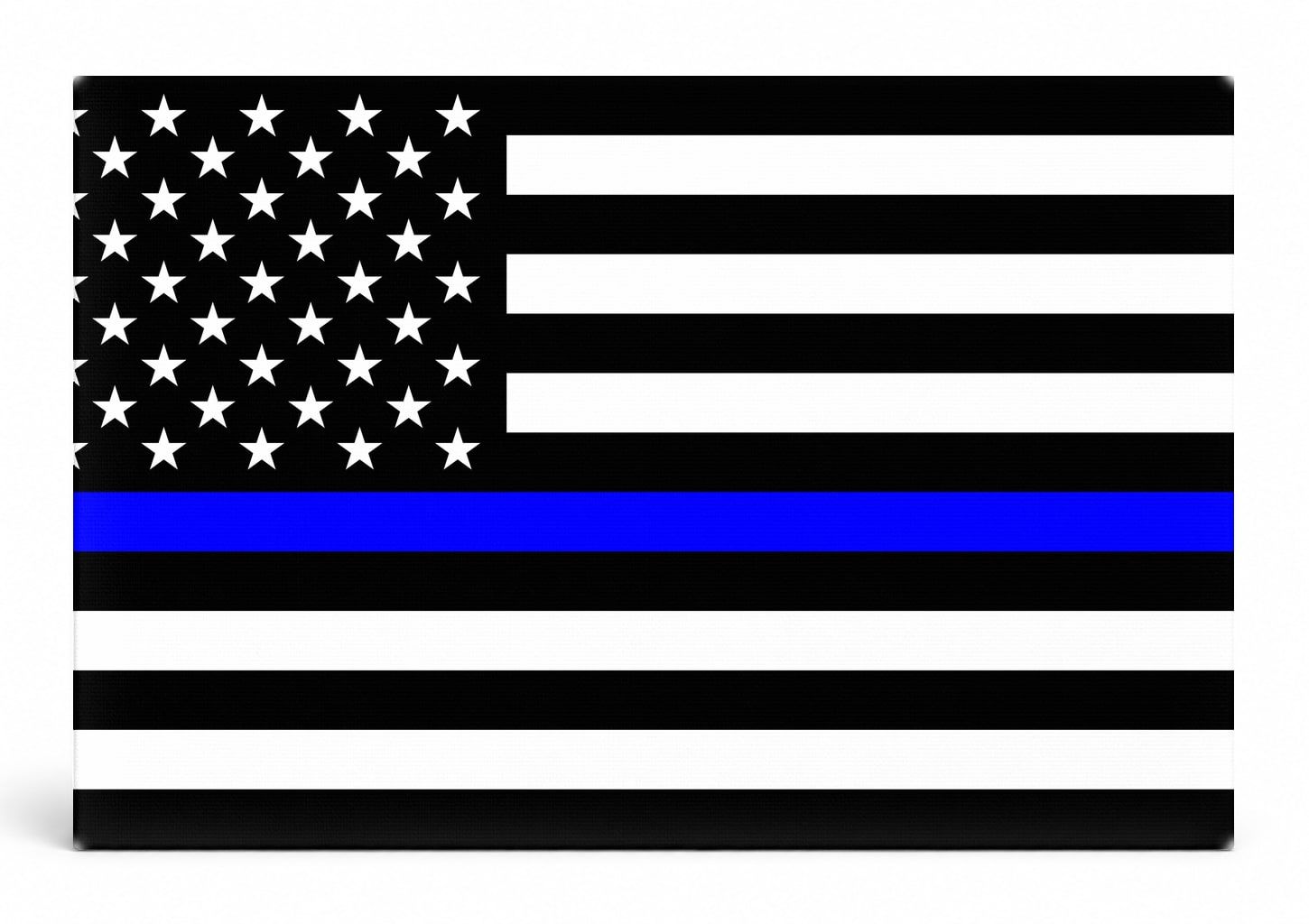 Thin Blue Line American Flag