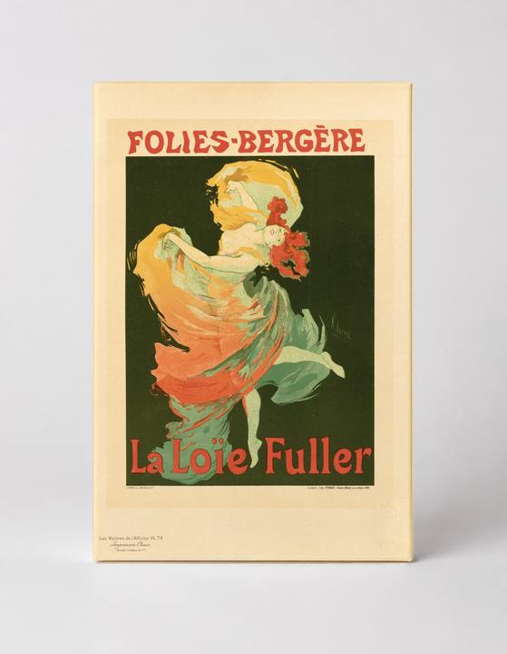 Folies-Bergère La Loie Fuller 1893 - Belle Époque Vintage Poster Wall Art