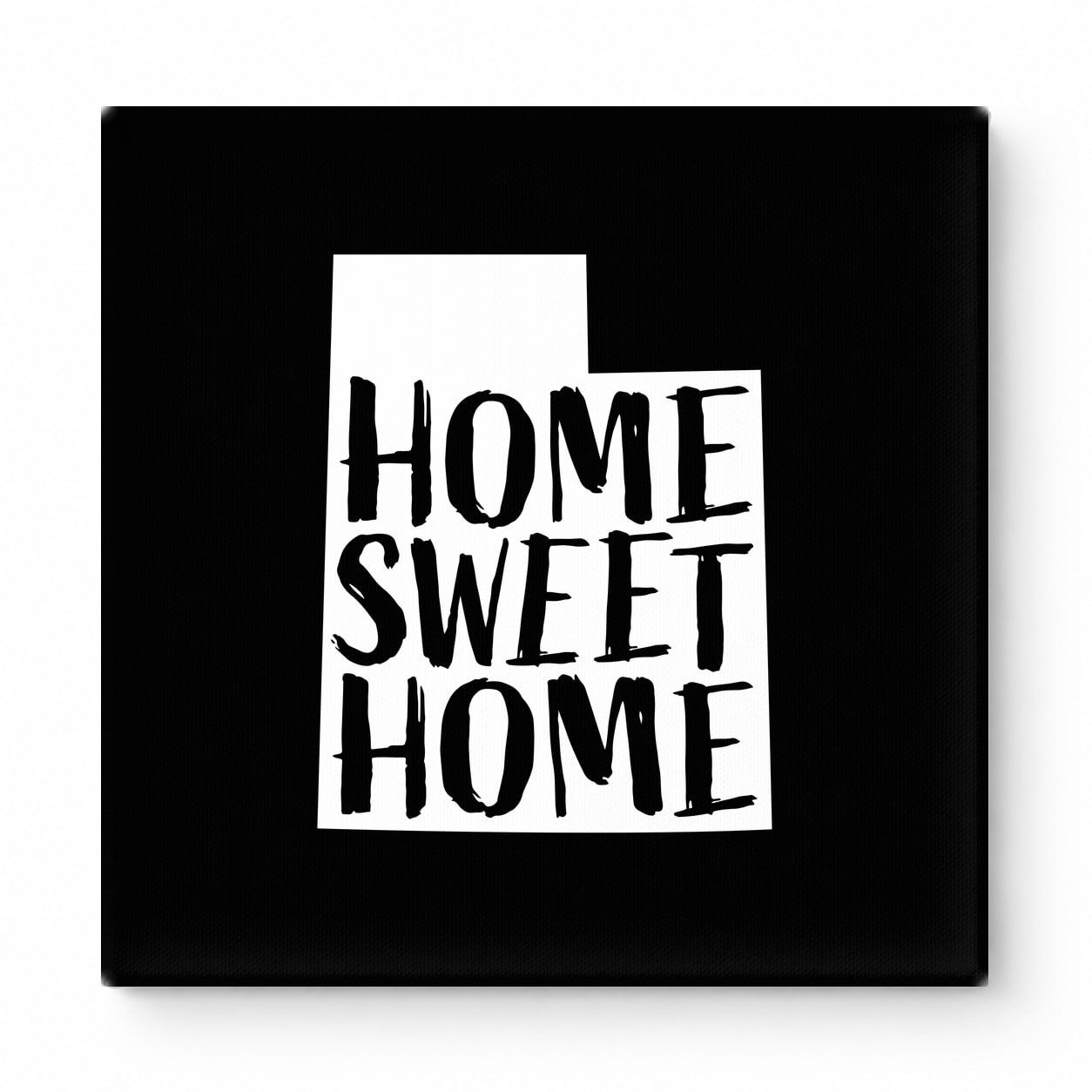 HOME SWEET HOME — Utah State Silhouette