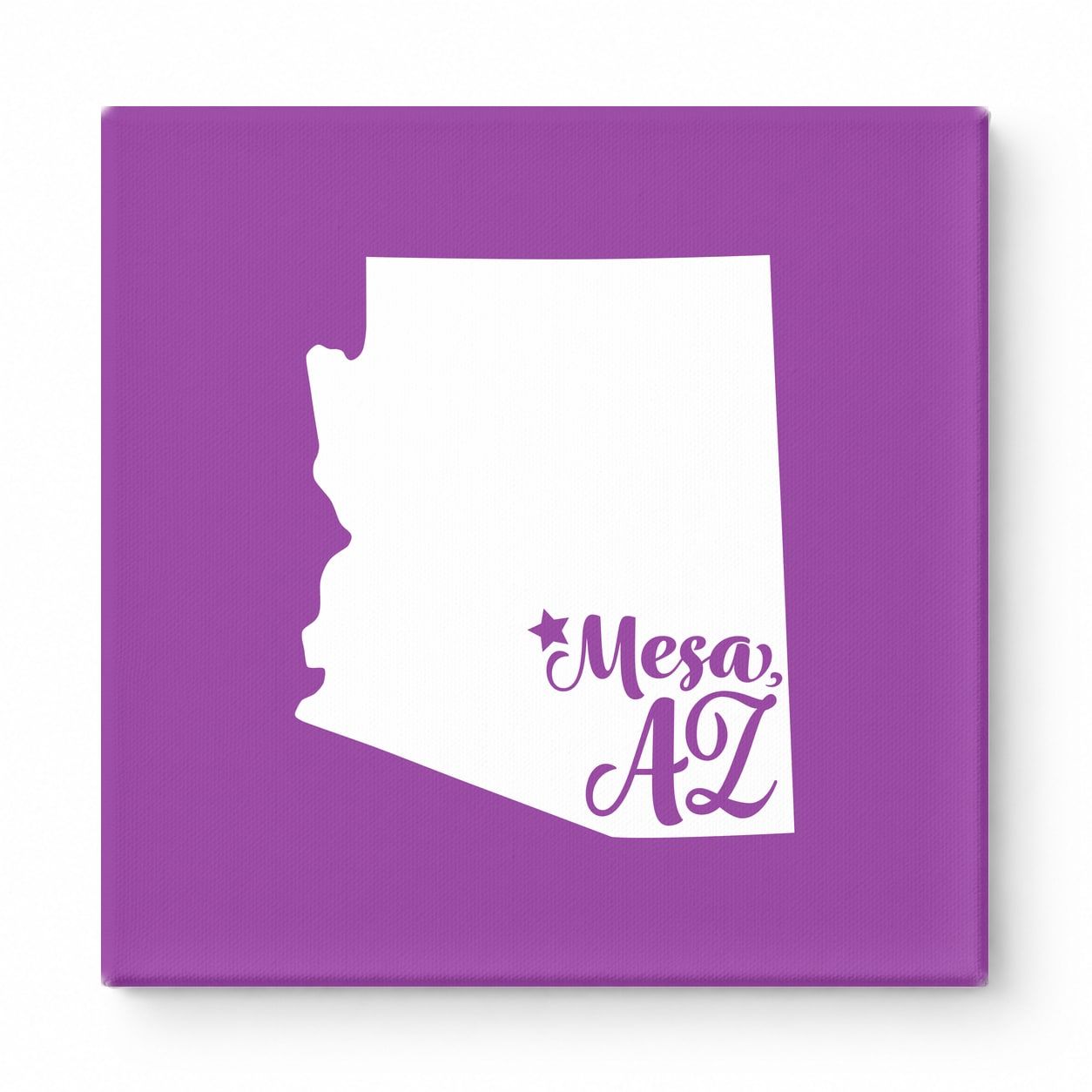 Home Sweet Mesa — Arizona State Silhouette