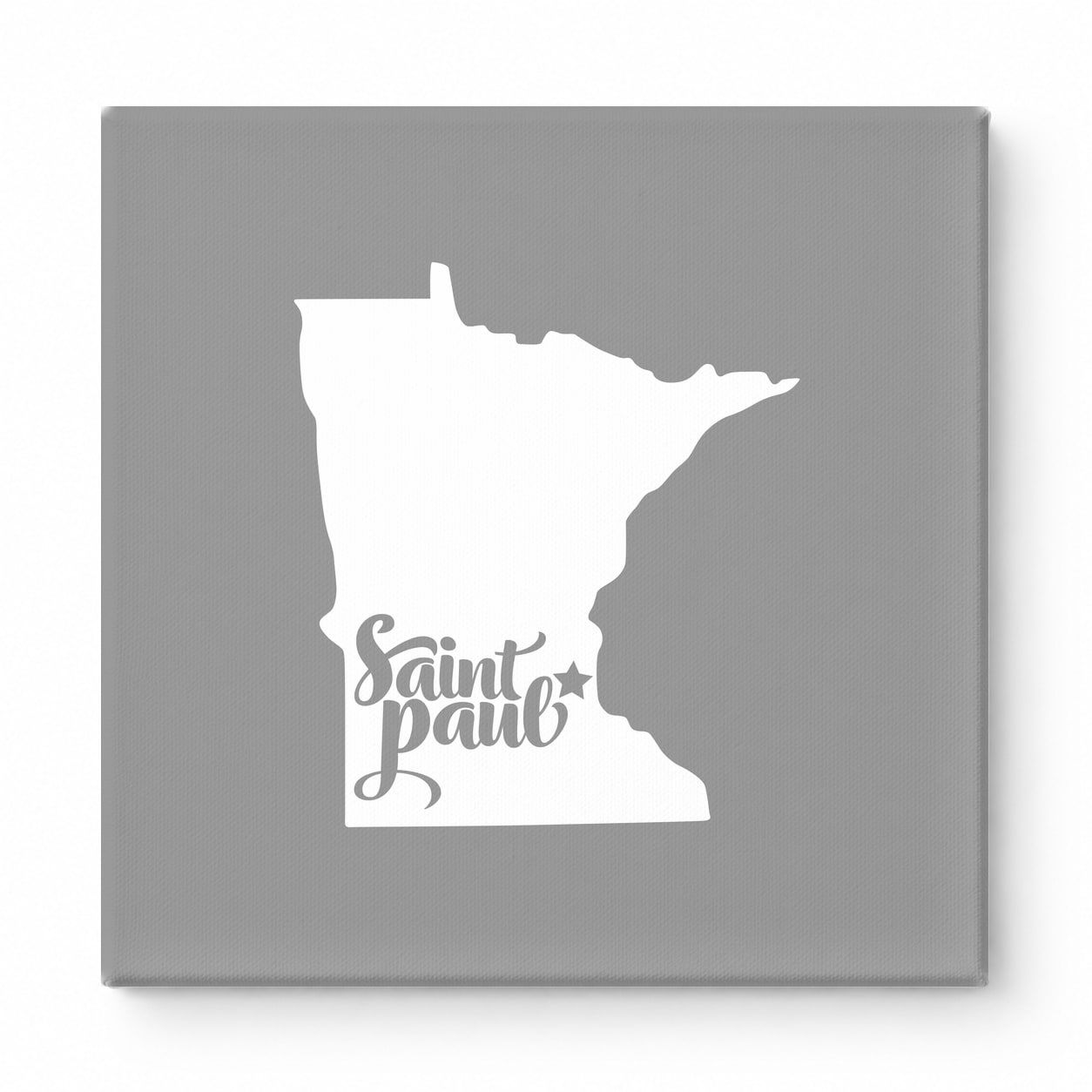 Home Sweet Saint Paul — Minnesota State Silhouette